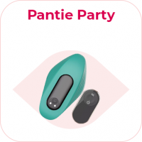 Nohavičkový vibrátor Pantie Party s diaľkovým ovládaním