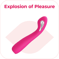 Vibrátor pro elektrosex Explosion of Pleasure (19,5 cm)