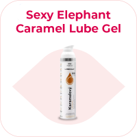 karamelový lubrikační gel