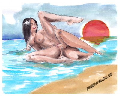 szex a tengerparton