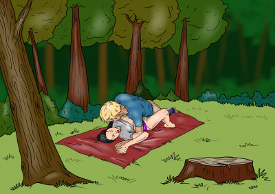 Sex v lese