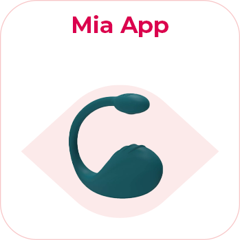 Vibrační vajíčko Mia app