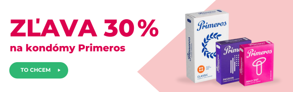 30 % zľava na kondómy Primeros