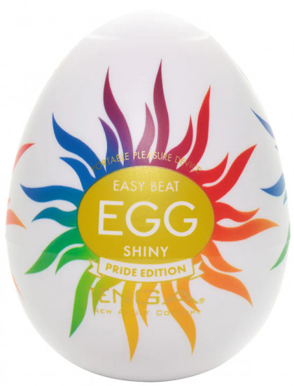 Tenga Egg Shiny Pride Edition maszturbátor (7,5 cm)