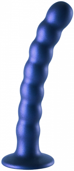 E-shop Anální kuličkové dildo Beaded Lust (17 cm), modré