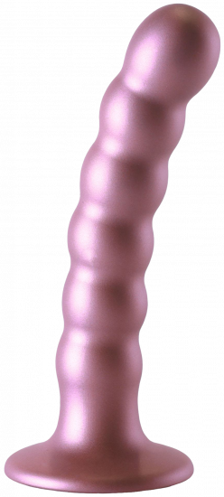 Metallico gyöngyös anális golyós vibrátor (13,8 cm), rózsaszín
