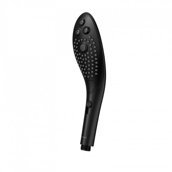 E-shop Womanizer Wave sprchová hlavica 2 v 1 na masáž klitorisu (27 cm), čierna