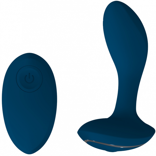 E-shop Análny kolík na masáž prostaty Rapture P s diaľkovým ovládaním (11 cm) + darček Análny gél 15 ml