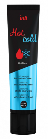 Chladivý slíbatelný lubrikační gel Hot & Cold (100 ml)