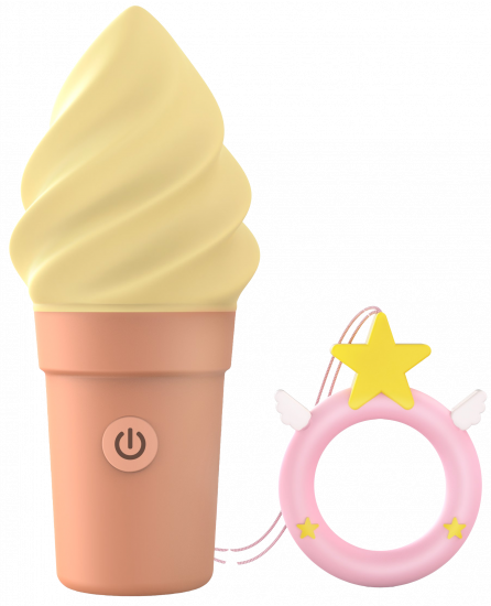 E-shop Minivibrátor Lovely Ice Cream (9,6 cm)