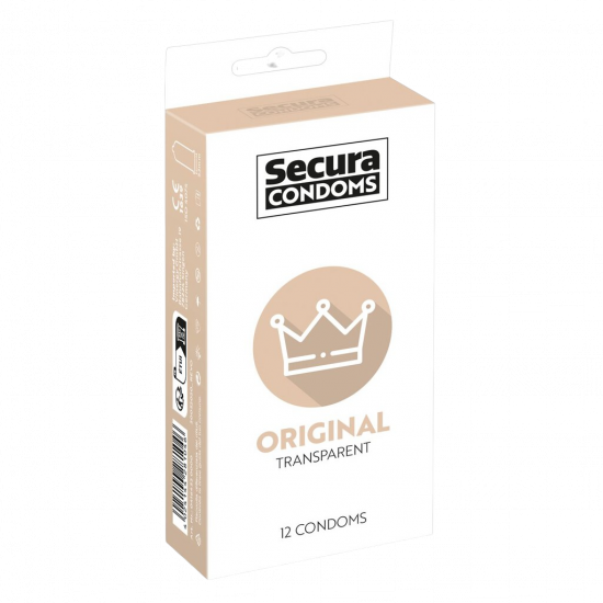 Secura Original – klasické kondomy (12 ks)