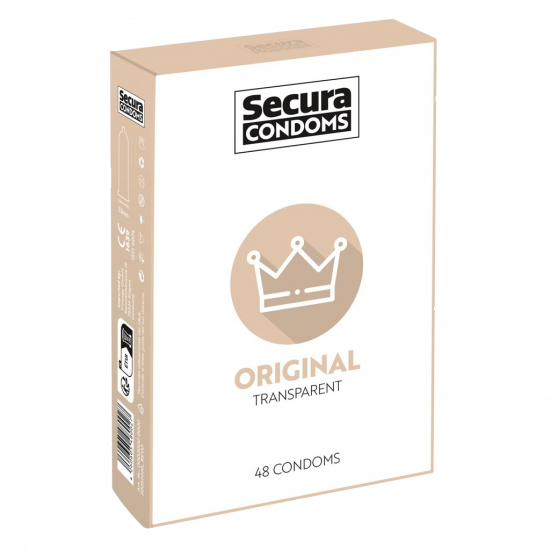 Secura Original – klasické kondomy (48 ks)