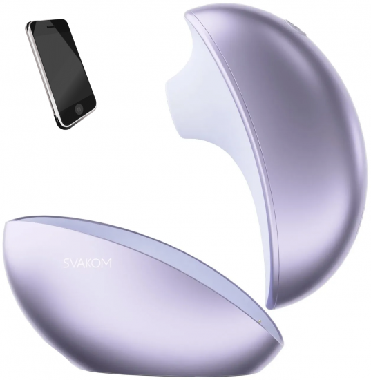 Svakom Pulse Galaxie nyomáseszköz mobilalkalmazással (11 cm), lila