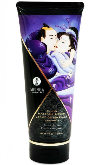 Shunga Kissable Massage Cream Exotic Fruits 200ml