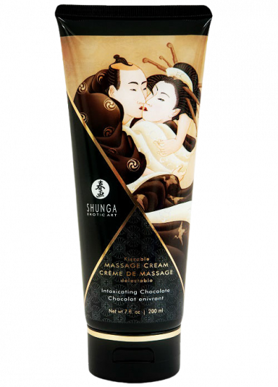 Shunga Massage Cream Chocolate 200 ml