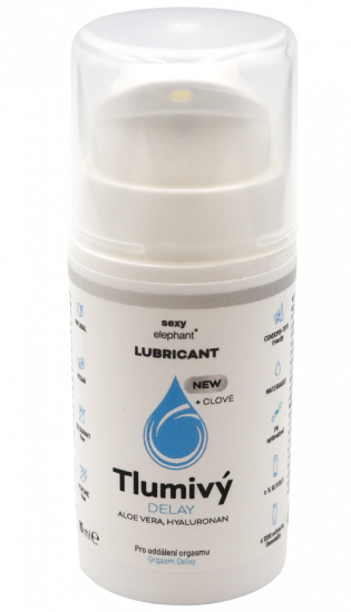 Cestovní balení Tlumivý lubrikační gel Sexy Elephant (15 ml)