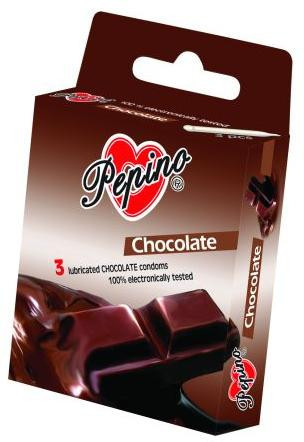 Pepino čokoládové - 3ks kondomy