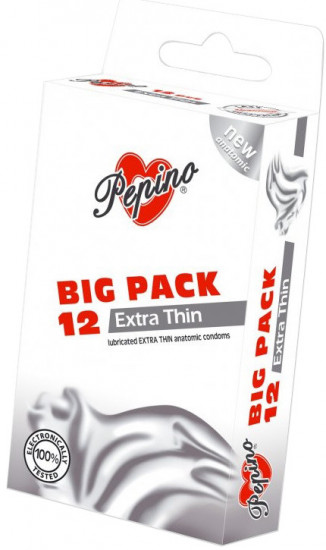 Pepino Extra Thin Big Pack - kondómy 12 ks.