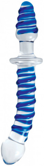 Üveg vibrátor Twister szerelem.