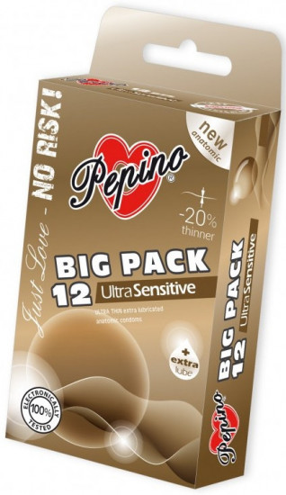Pepino Ultra Sensitive – vékony óvszerek (12 db)