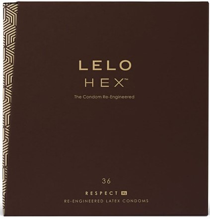LELO Hex Respect – XL óvszerek (36 db)