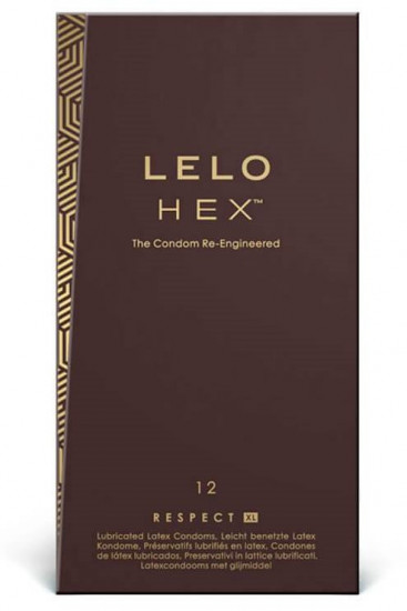 LELO Hex Respect – XL óvszerek (12 db)