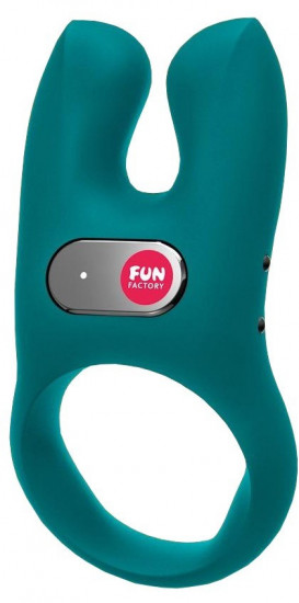 Fun Factory NŌS vibračný erekčný krúžok, zelený