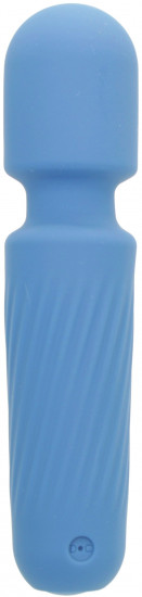 E-shop Mini masážny vibrátor zo silikónu Tiny Wand III (12 cm) + darček Lubrikačný gél Karamel 15 ml