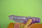 Vibrátor gelový fialový 24cm