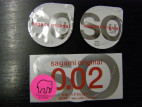 Sagami - japonskej kondómy 0,02 mm - 2ks