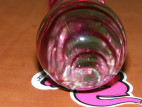 Dildo sklenené GlassWork 22 cm, Oblúk
