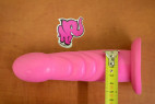 Strap-on Pink Silicone rozměry