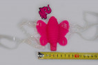 Motýlek Pink baby - rozměry