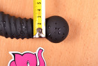 Masáž prostaty – The twister King – měříme průměr pod kuličkou
