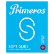 Primeros Soft Glide – extra lubrikované kondomy 3ks