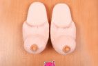 Papuče s prsiami - fotenie v predajni Ružový Slon Havířov
