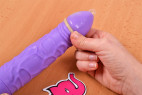 Primeros Soft Glide – nasazování kondomu na vibrátor