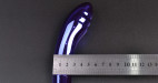 Plastový vibrátor Purple Lightning, rozmery