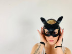 Maska s kamínky Sexy Cat, Verča