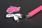Silikónový vibrátor Divine G-Vibe, USB kábel, starší ružová verzia