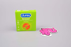 Durex Arouser - vrúbkované kondómy (3 ks)