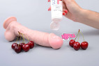 SUPERGLIDE čerešňový lubrikačný gél Cherry (75 ml), dildo