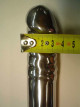 Vibrátor kovový HUSTLER 19*3 cm