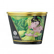 Shunga libido stimulující masážní svíčka Relaxing Green Tea (170 ml)