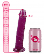 Dildo s přísavkou Purple II (19,5 cm)