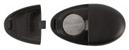 RC Inflatable vibrační nafukovací anální kolík s dálkovým ovladačem (14,5 cm)