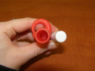 Silikónové minivibrátorky na prst RedGreen
