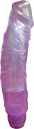 Vibrátor gélový fialový 24cm