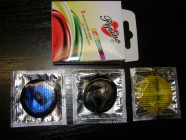 Pepino Colour barevné - 3ks kondomy