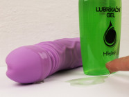 Hřejivý lubrikační gel (130 ml) – s vibrátorem Borůvka II